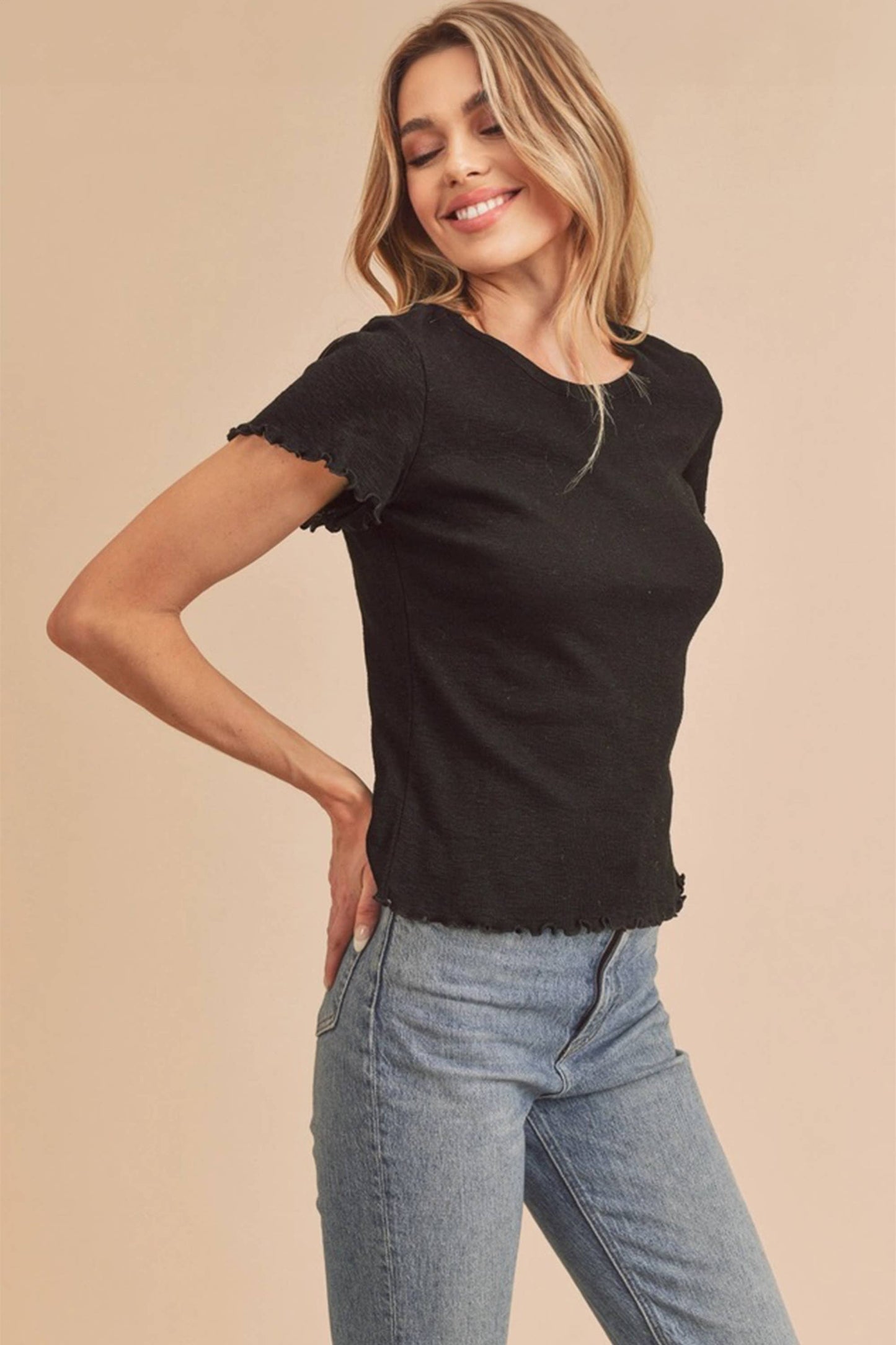 Orly Top in Black
