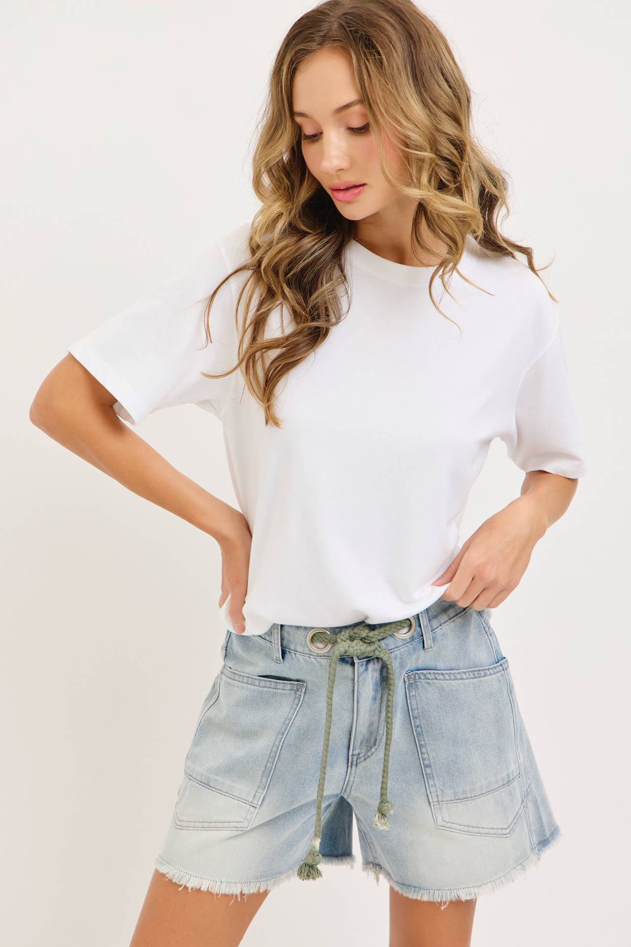 Parker Barrel Denim Shorts