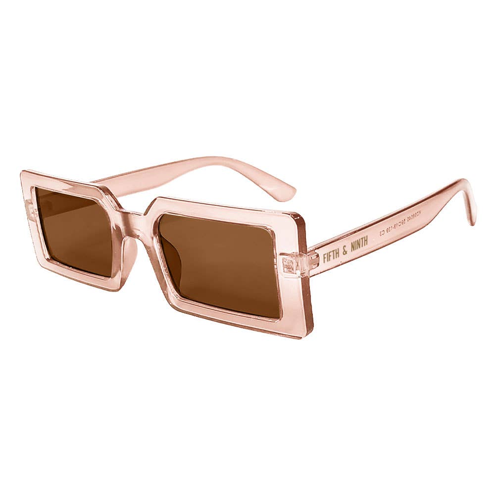 Berlin Sunglasses in Transparent Tan