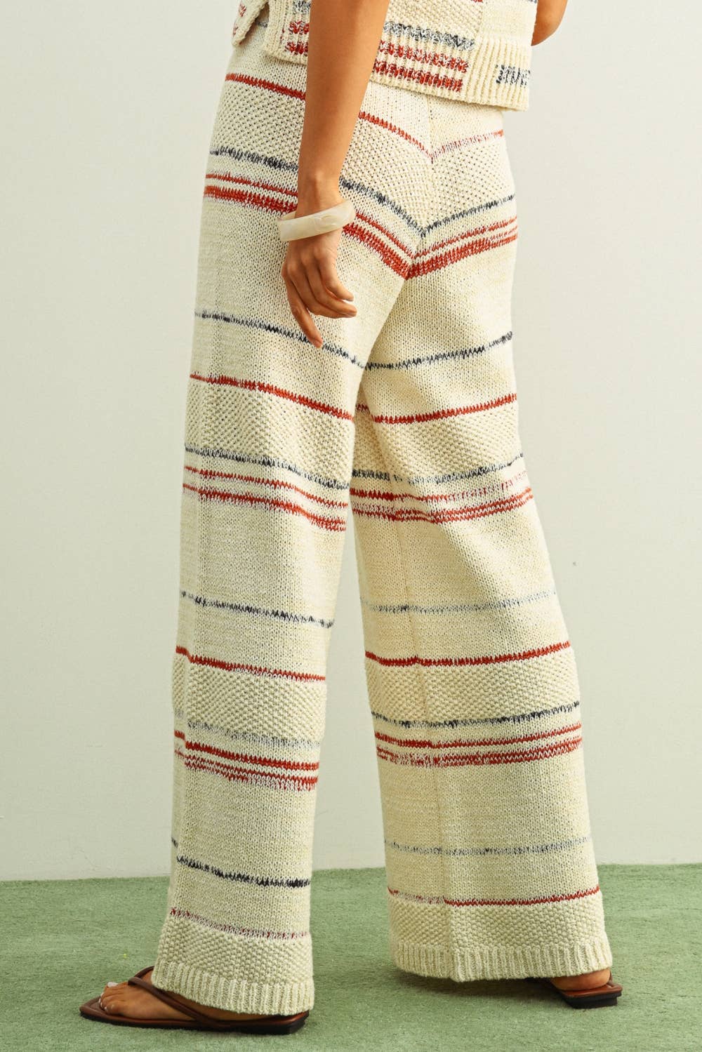 Abigail Striped Knit Pants