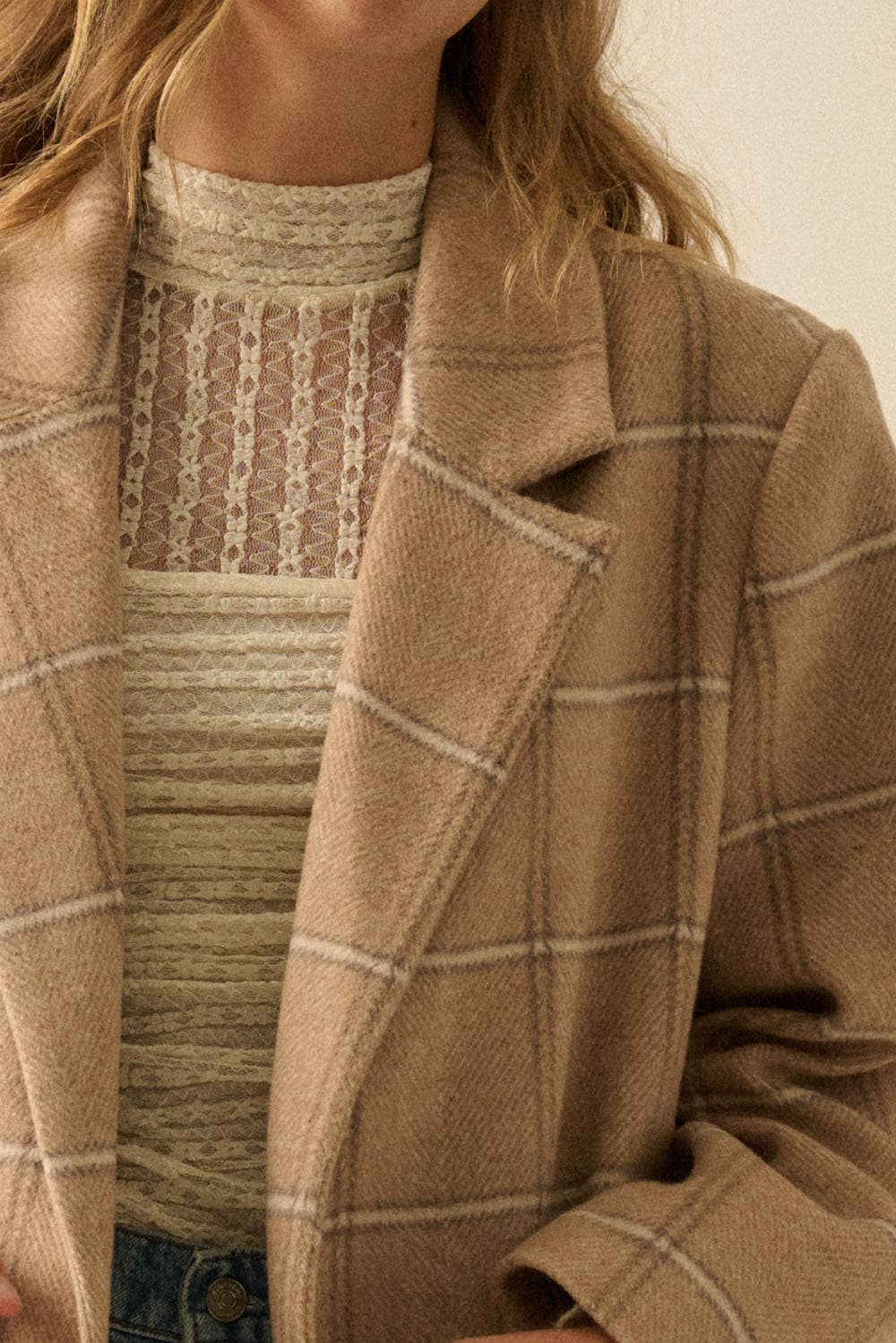 London Fog Herringbone Coat