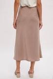 Miley Satin Midi Skirt