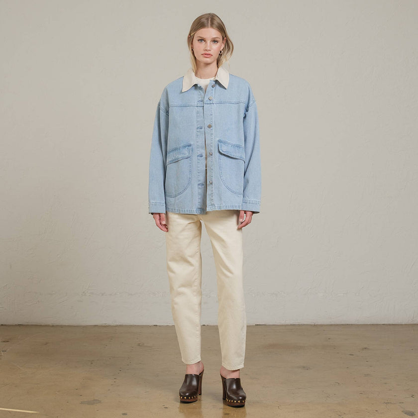 Maggie Light Wash Denim Jacket