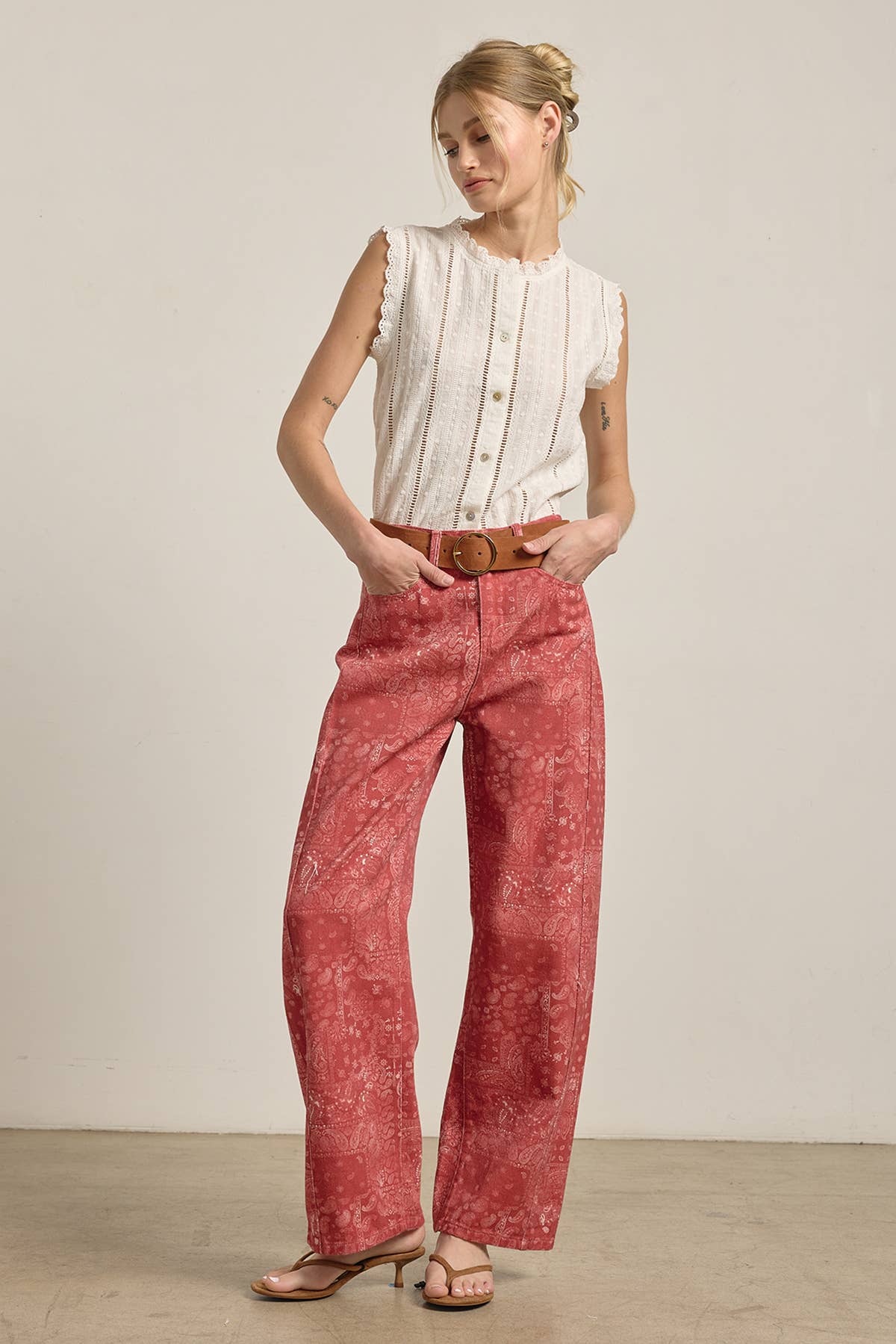 Bandana Muse Wide Leg Pants