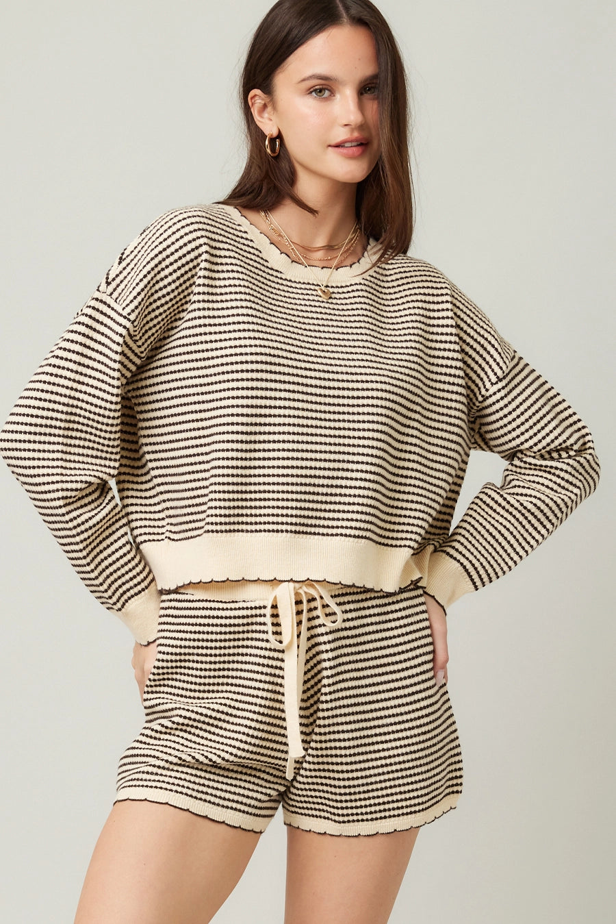 Shoreline Scallop Sweater
