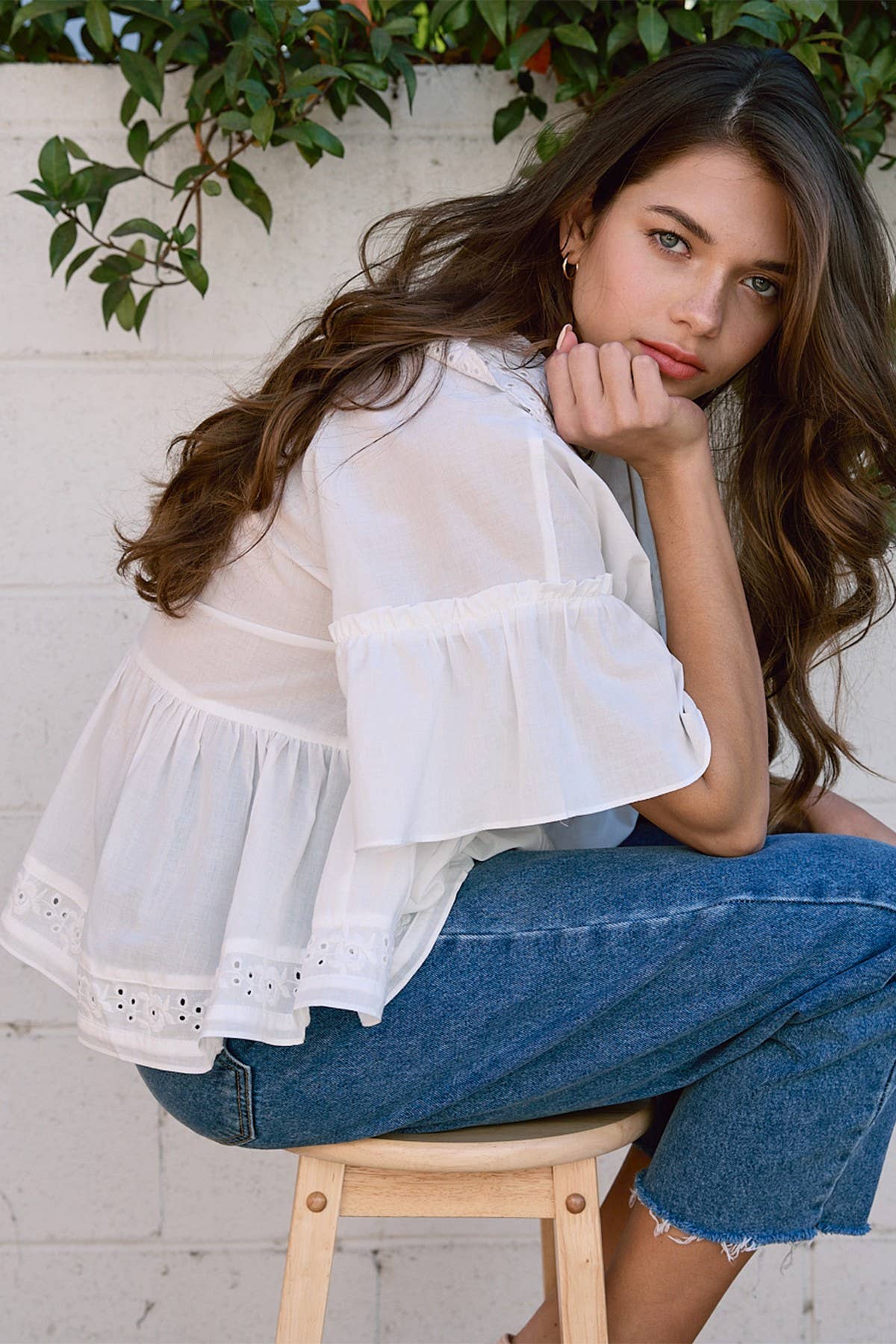 Freya Airy Collar Blouse