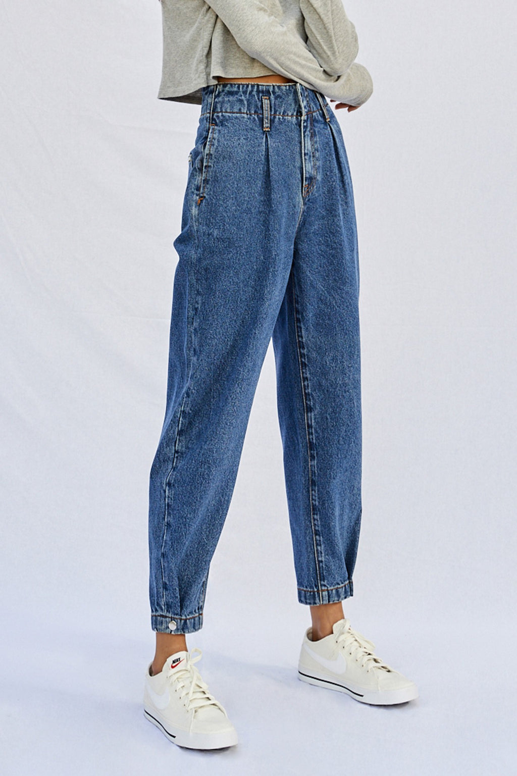 Jaxon High Rise Balloon Jeans