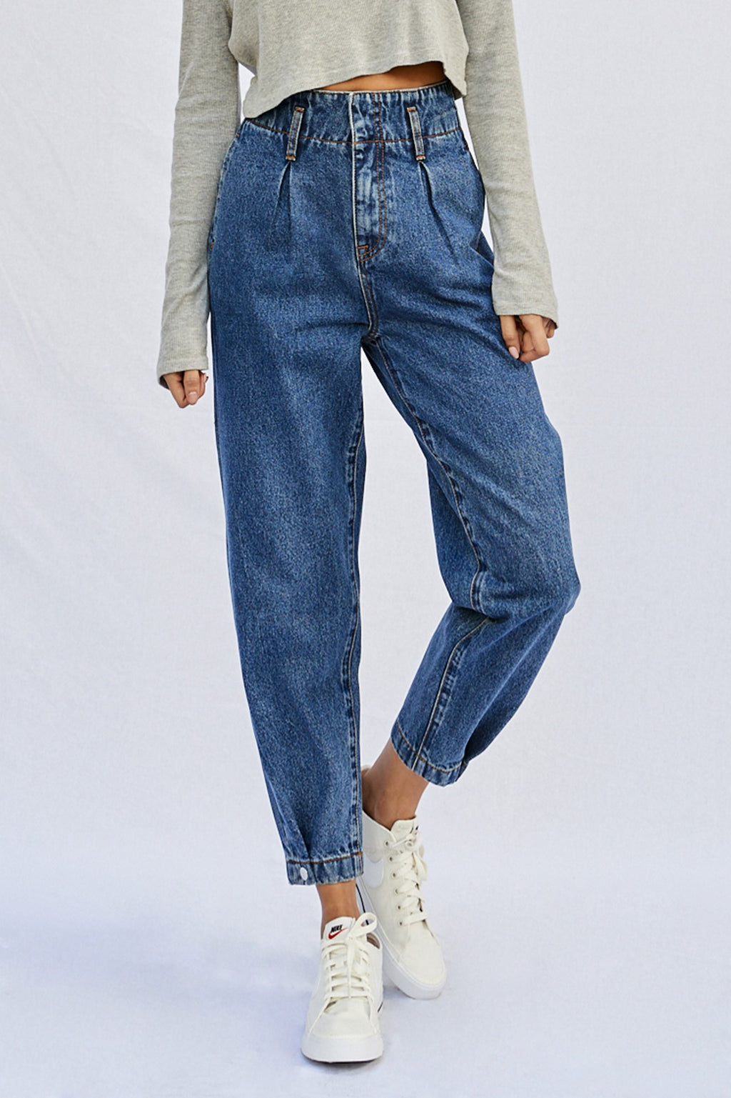 Jaxon High Rise Balloon Jeans