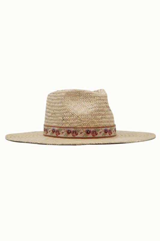 Ravello Floral Banded Rancher Hat