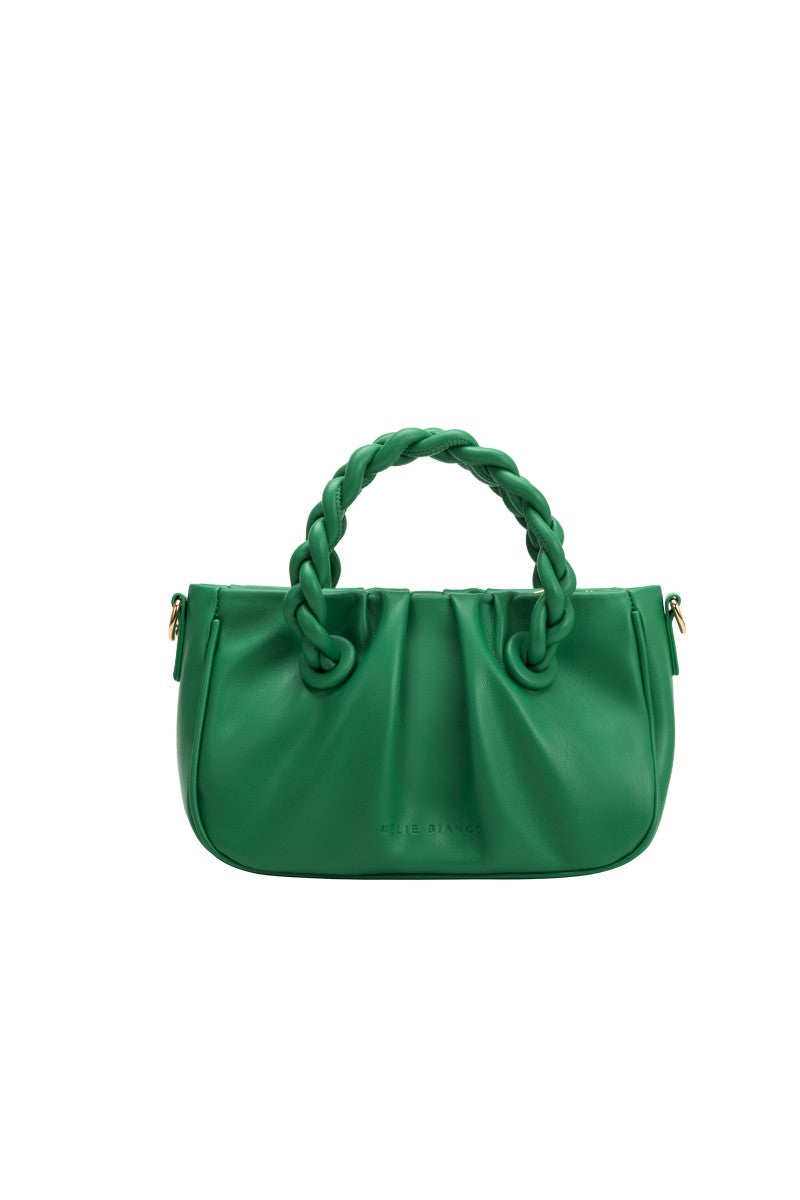 Gracelyn Recycled Vegan Crossbody Bag in Green