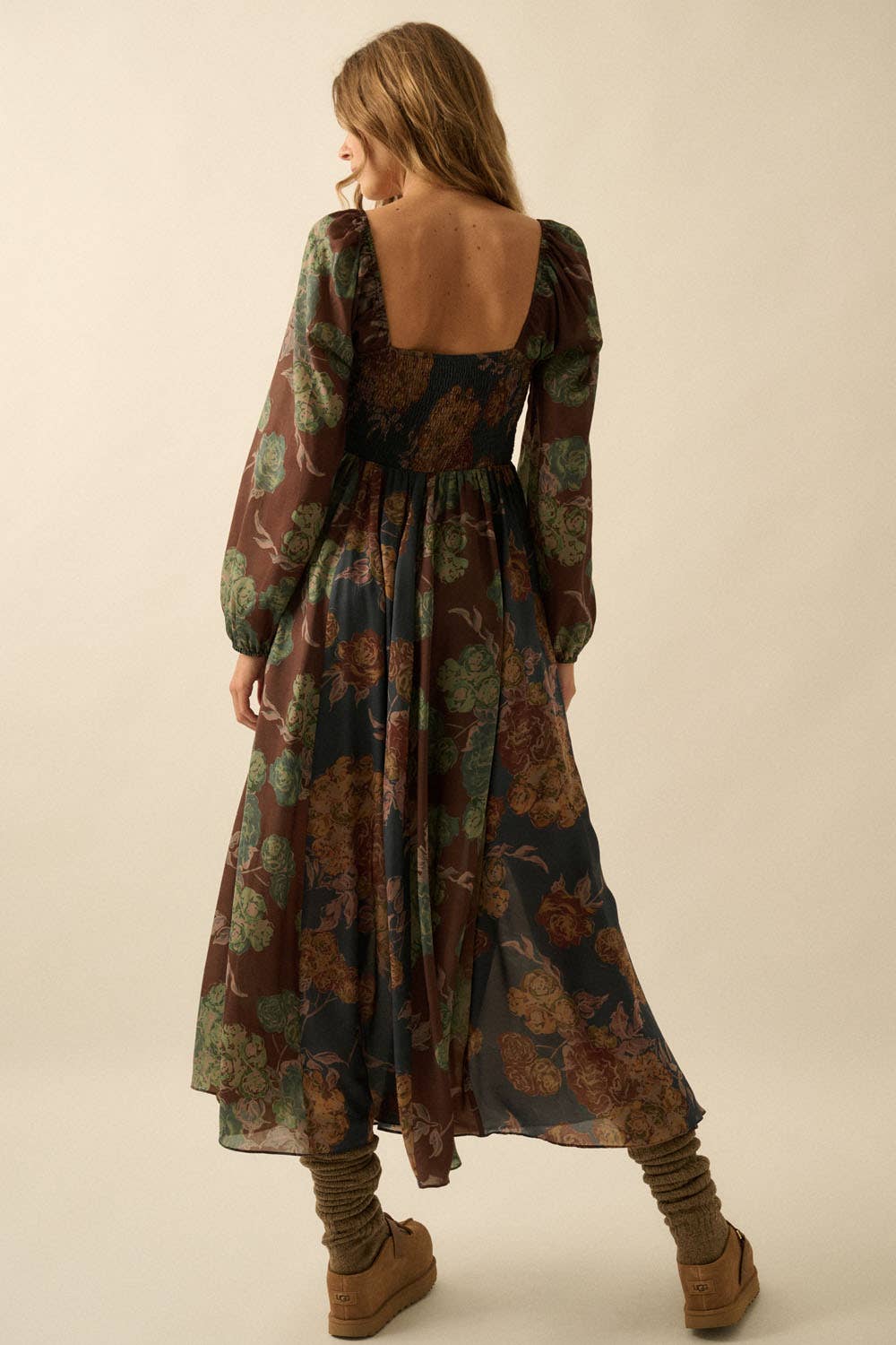 Floral Haven Sweetheart Dress