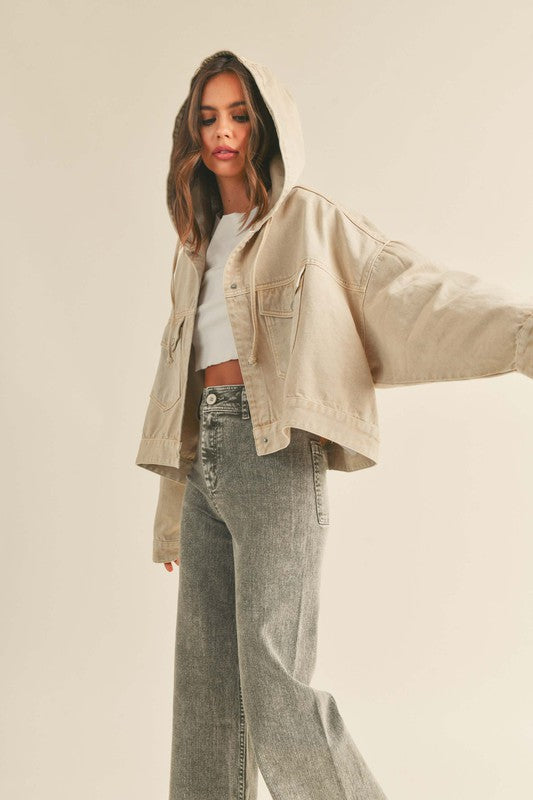 Hermione Washed Cotton Jacket