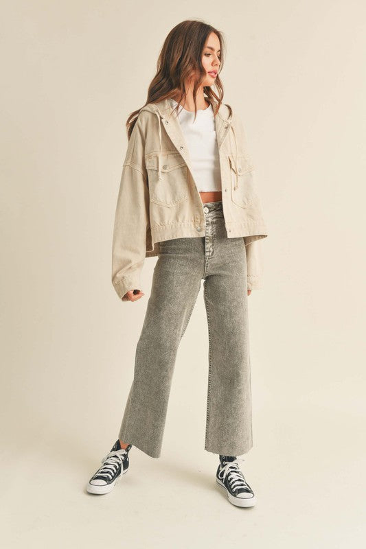 Hermione Washed Cotton Jacket