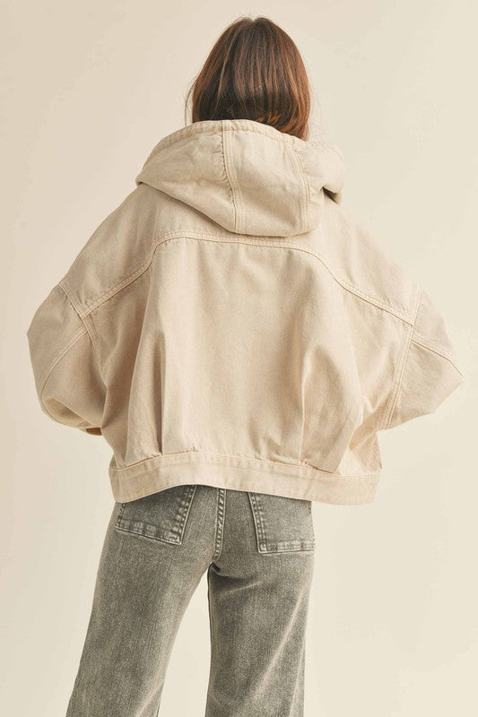 Hermione Washed Cotton Jacket