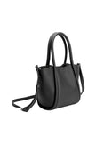 Mariah Vegan Tote Bag in Black