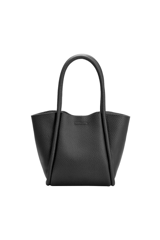 Mariah Vegan Tote Bag in Black