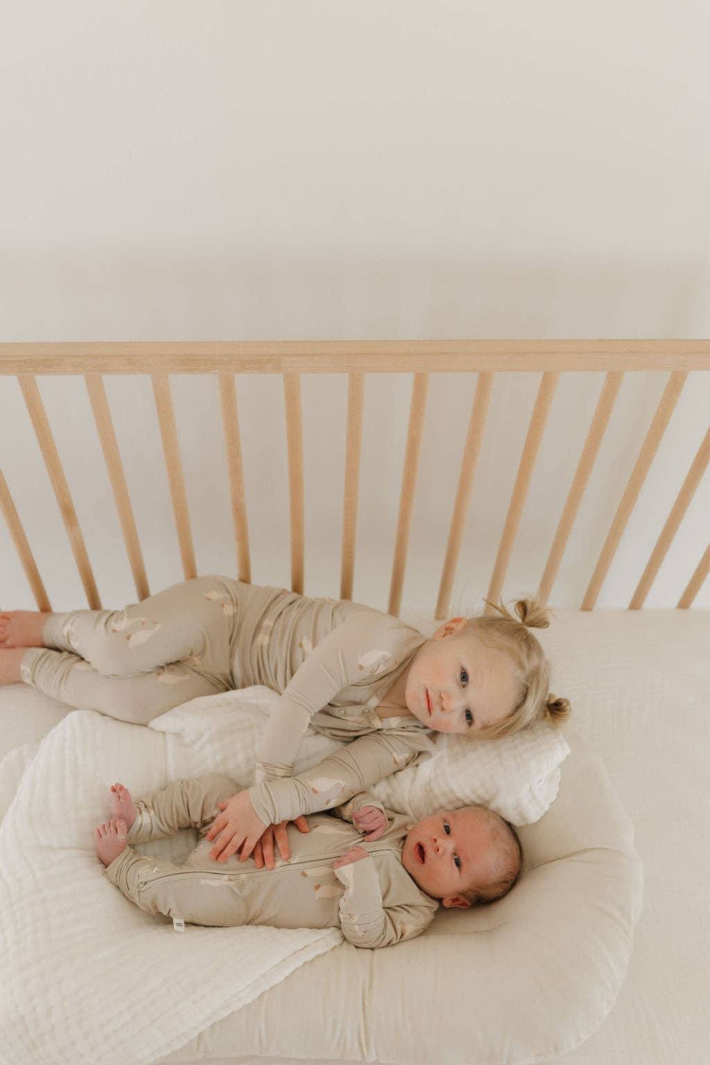 Silly Goose Bamboo Zip Pajamas
