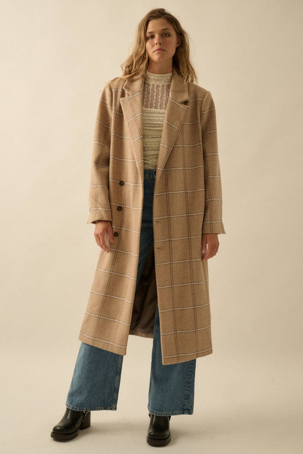 London Fog Herringbone Coat