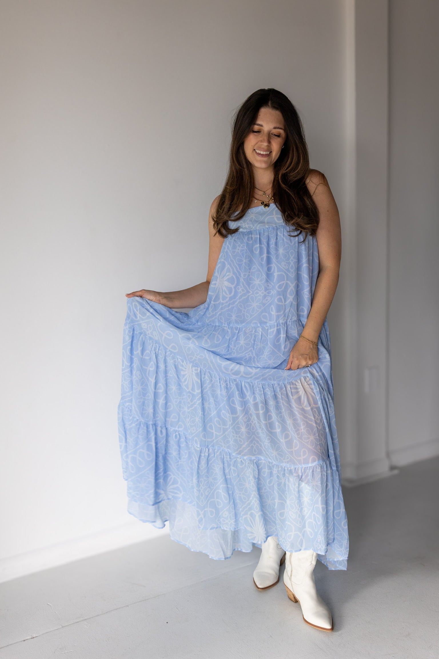 Brooklyn Floral Tiered Dress