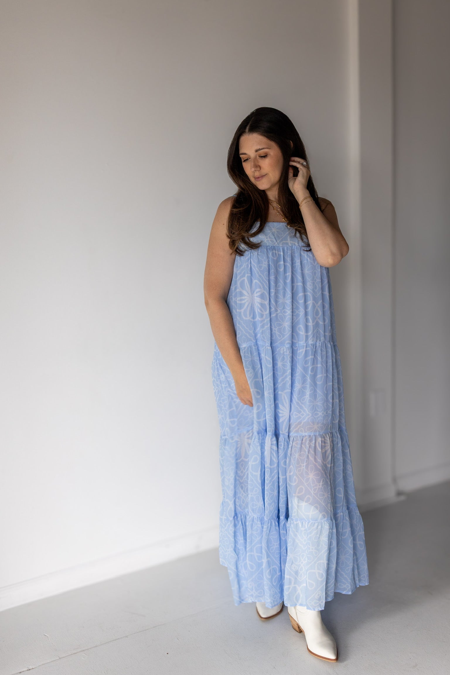 Brooklyn Floral Tiered Dress
