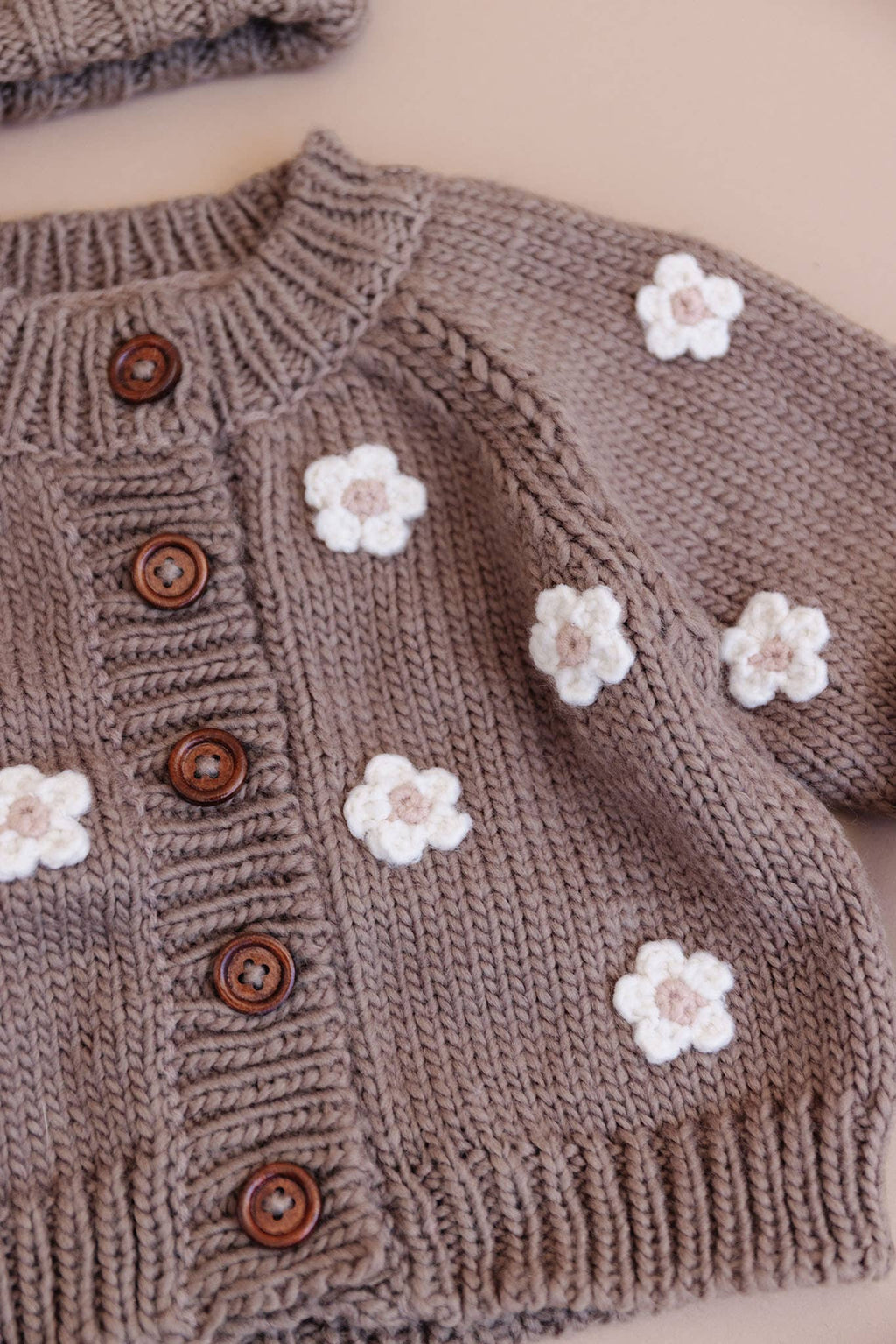Flower Fields Baby Cardigan