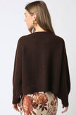 Lina Knit Top in Brown