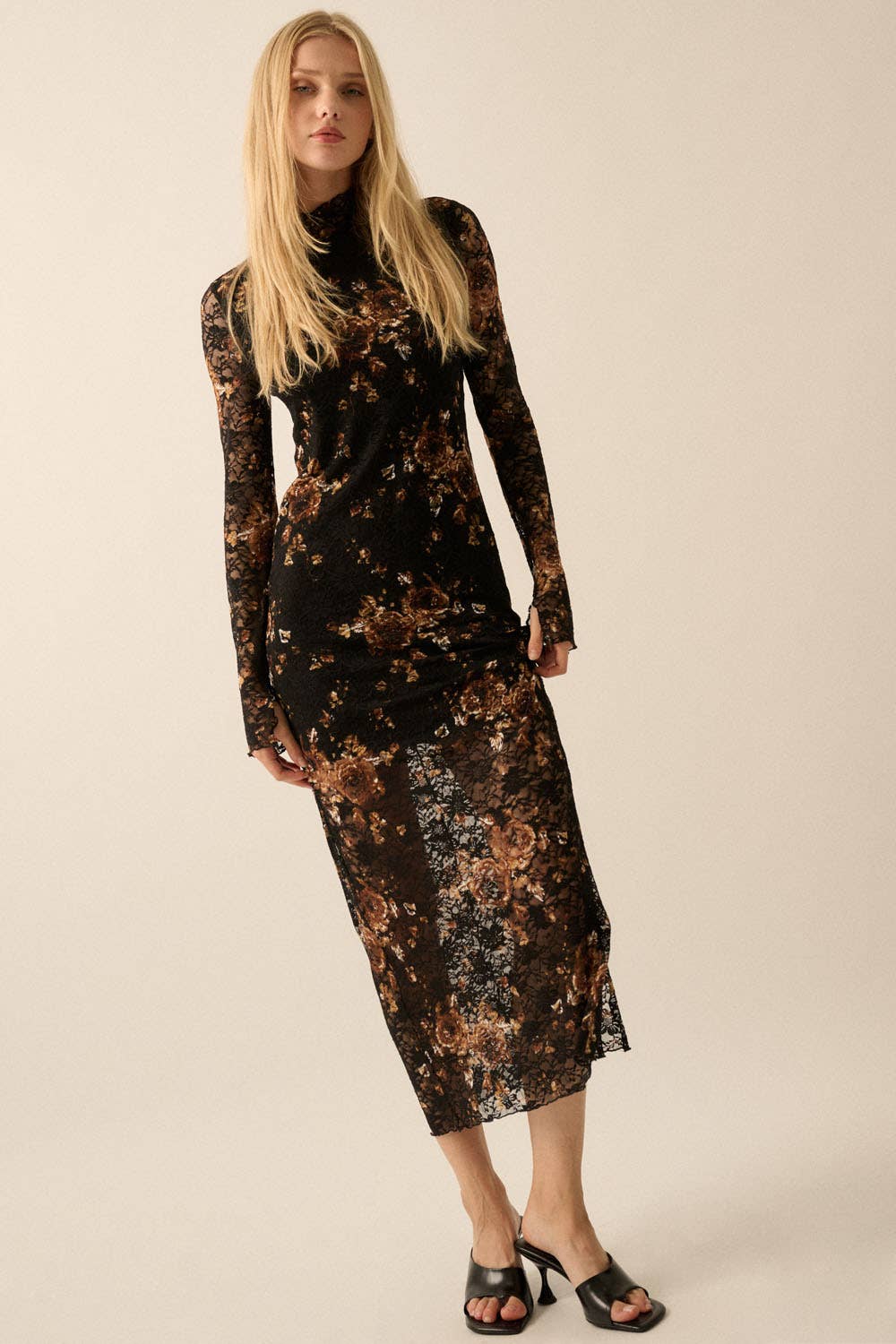 Lace Reverie Midi Dress