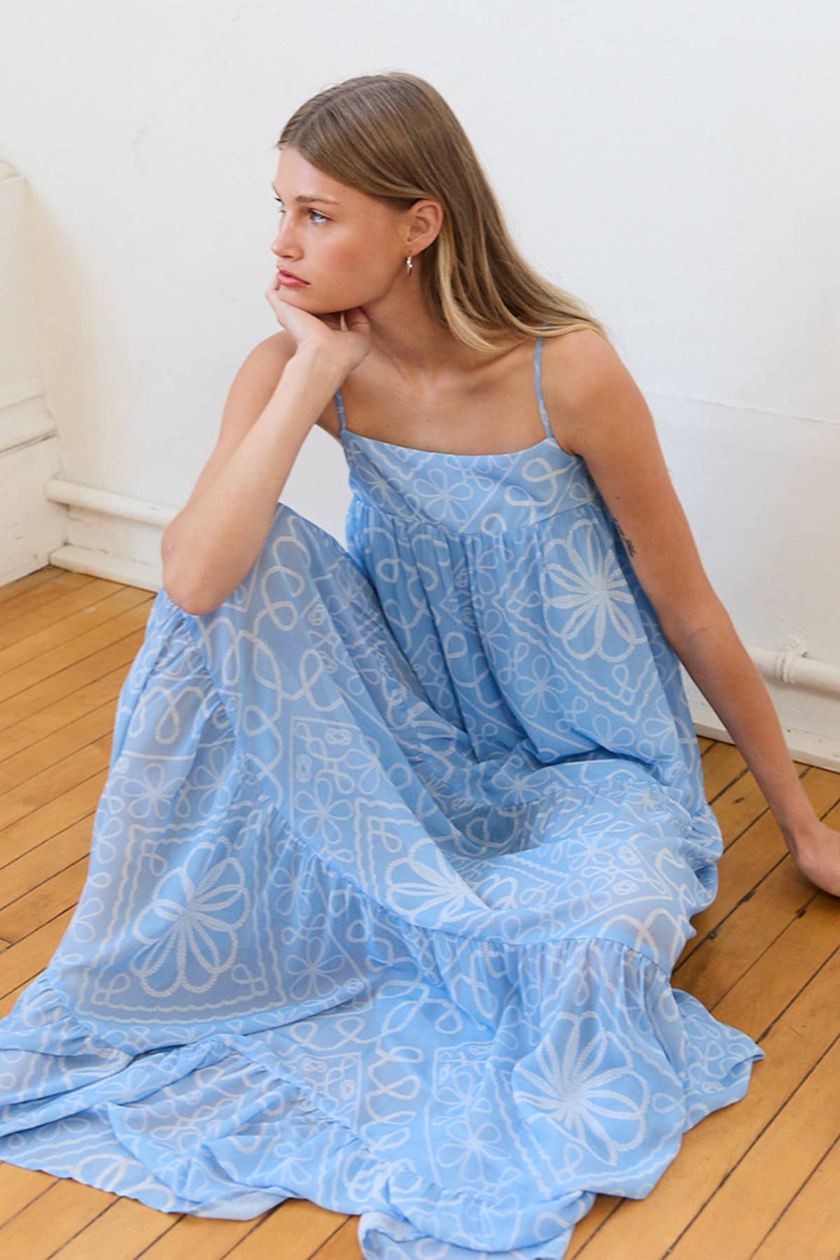 Brooklyn Floral Tiered Dress