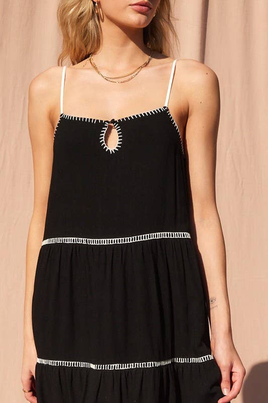 Ashley Linen Maxi Dress