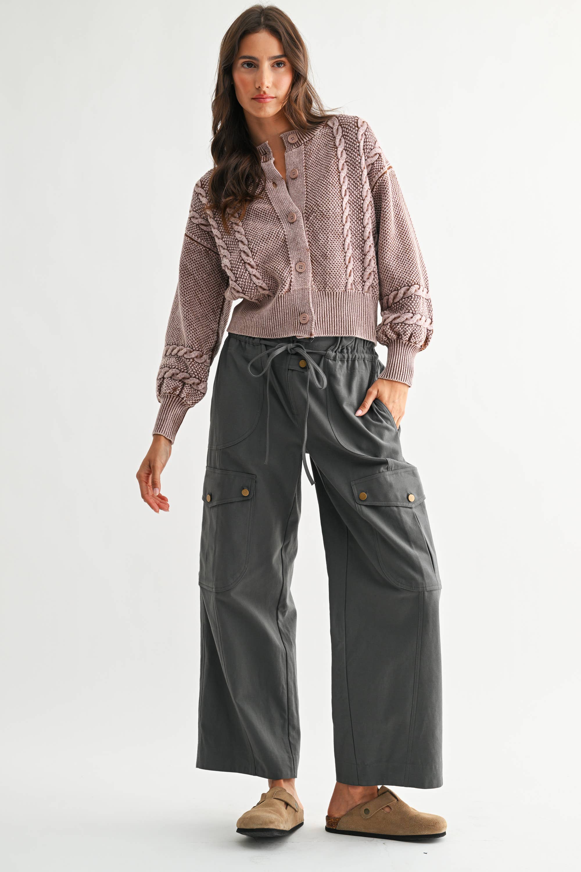 Heirloom Cable Knit Cardigan