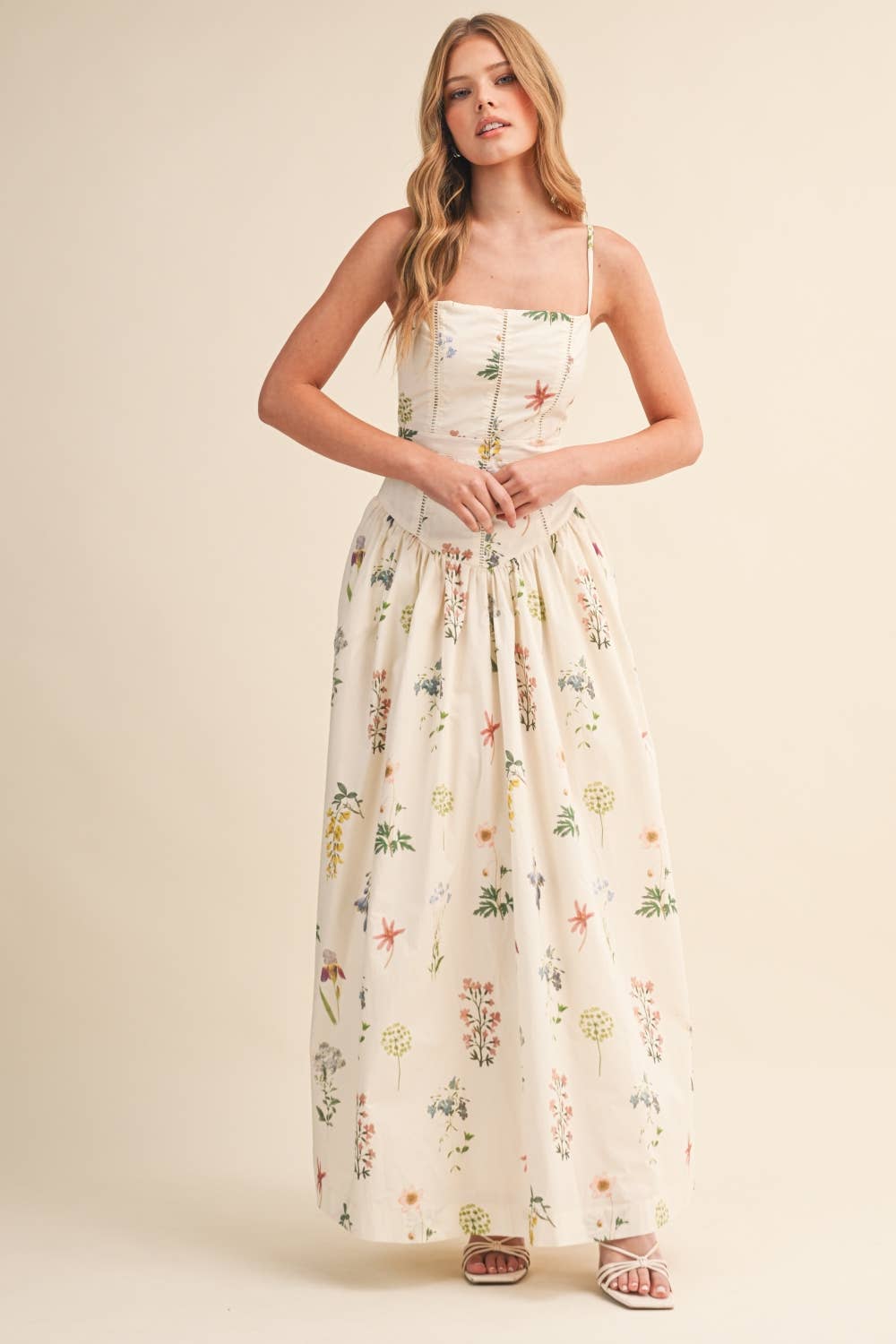 Poppy Floral Printed Maxi Dress