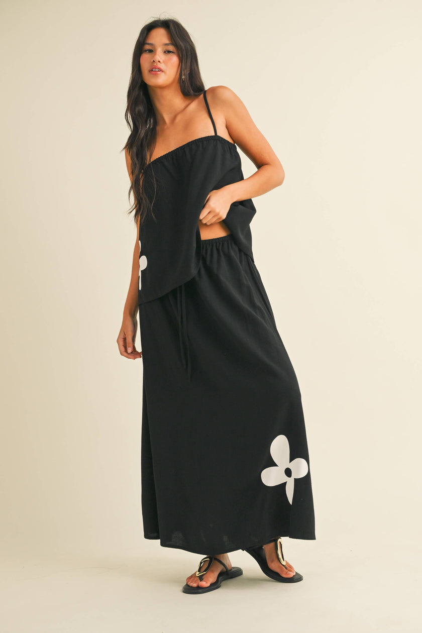 Marlowe Floral Print Linen Set