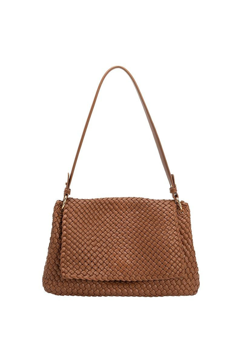 Natalia Saddle Recycled Vegan Shoulder Bag