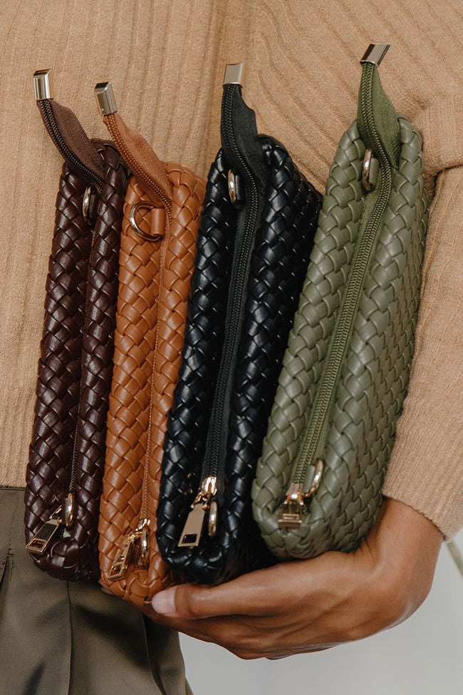 Daisy Olive Recycled Vegan Crossbody Bag