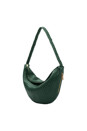Raquel Green Recycled Shoulder Bag