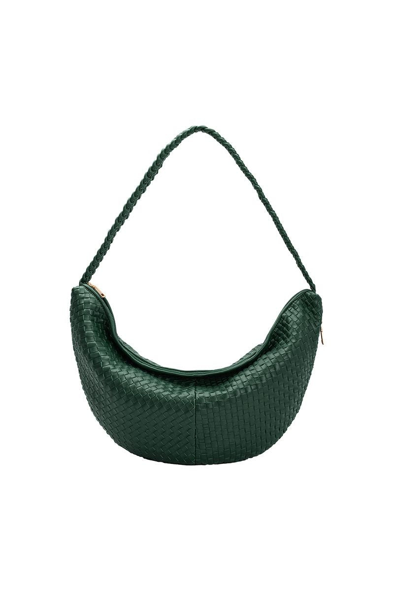 Raquel Green Recycled Shoulder Bag