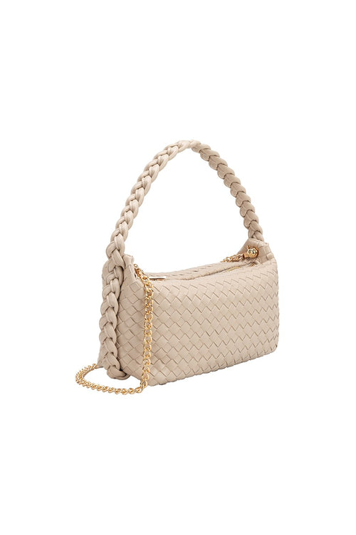 Alma Ivory Recycled Vegan Top Handle Bag