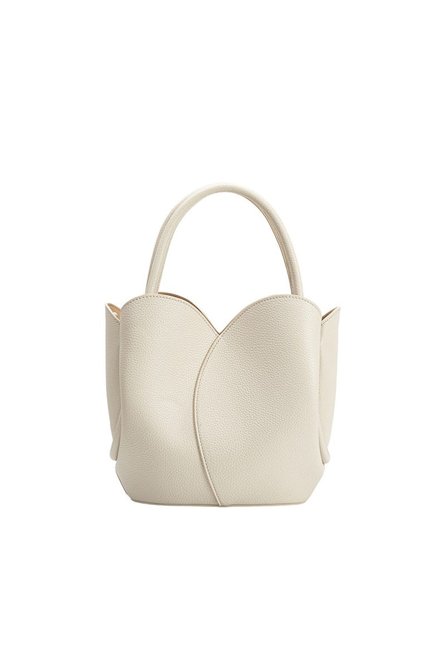 Tulip Bone Recycled Vegan Top Handle Bag