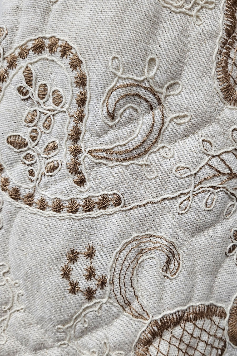 Paisley Quilted Embroidered Jacket