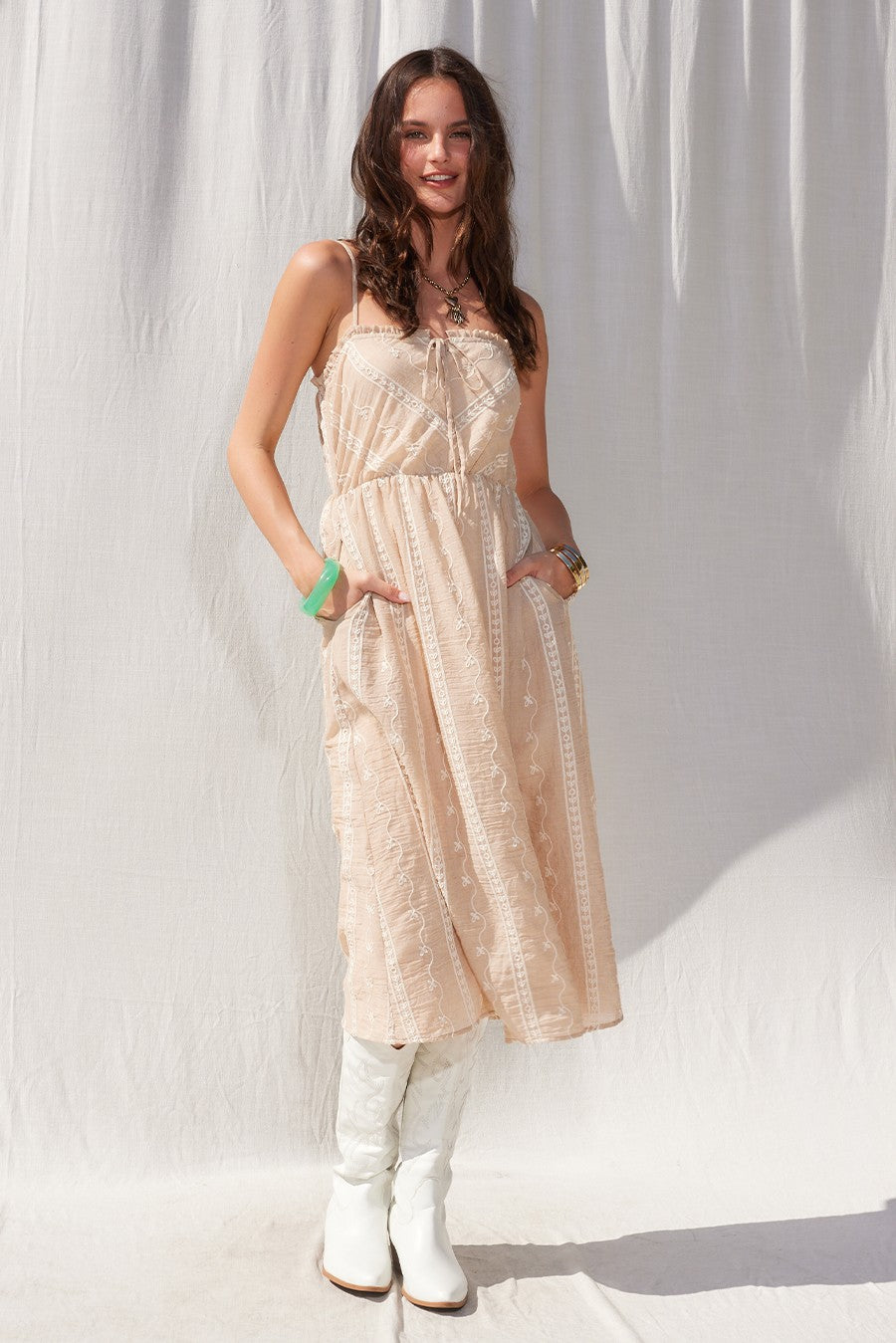 Forget Me Not Midi Dress