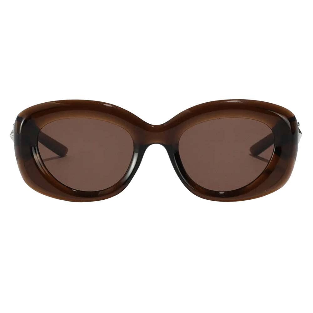 Bianca Polarized Sunglasses in Brown