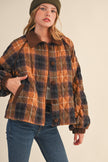 Priya Plaid Quilted Jacket