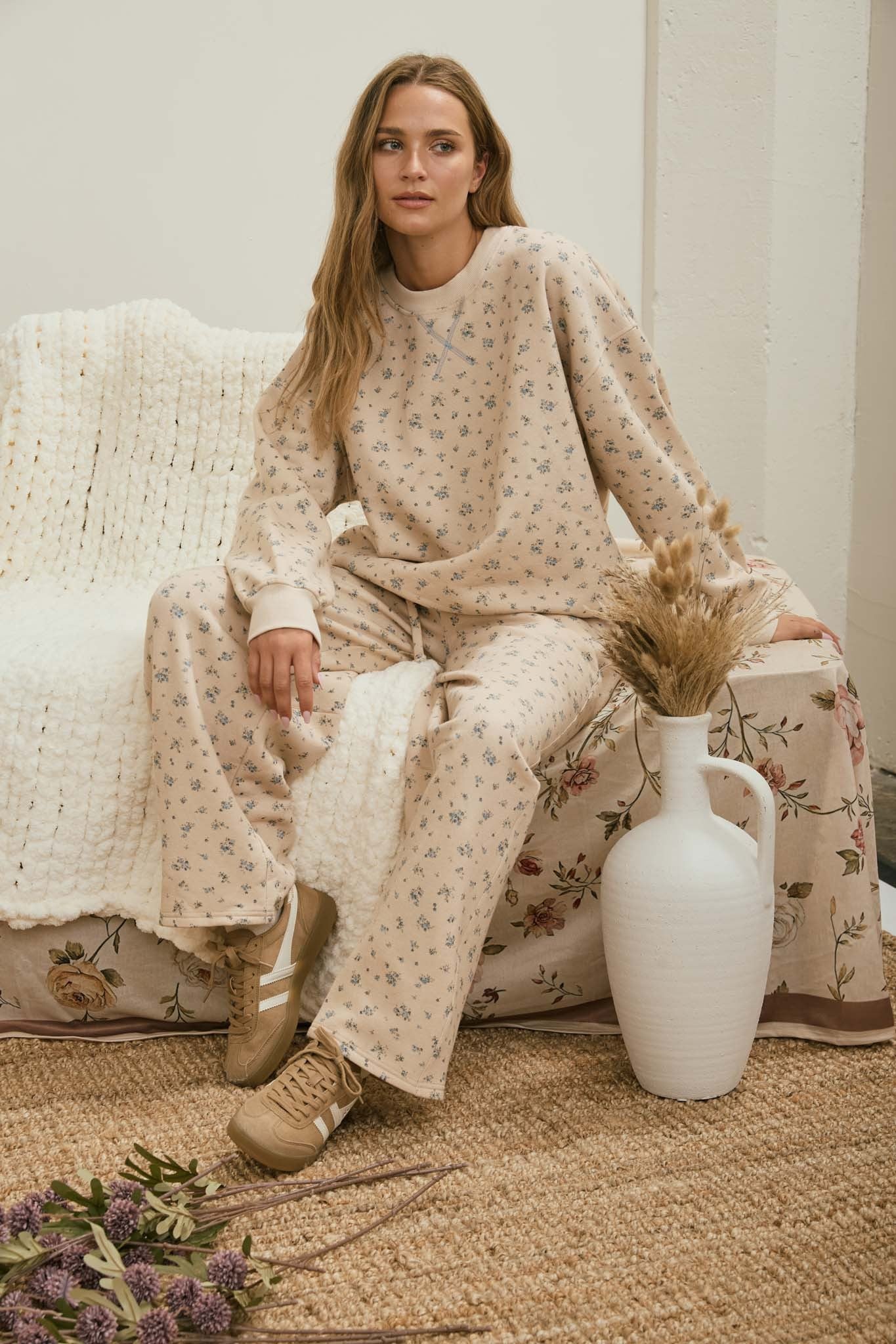 Perry Ditsy Floral Lounge Pants