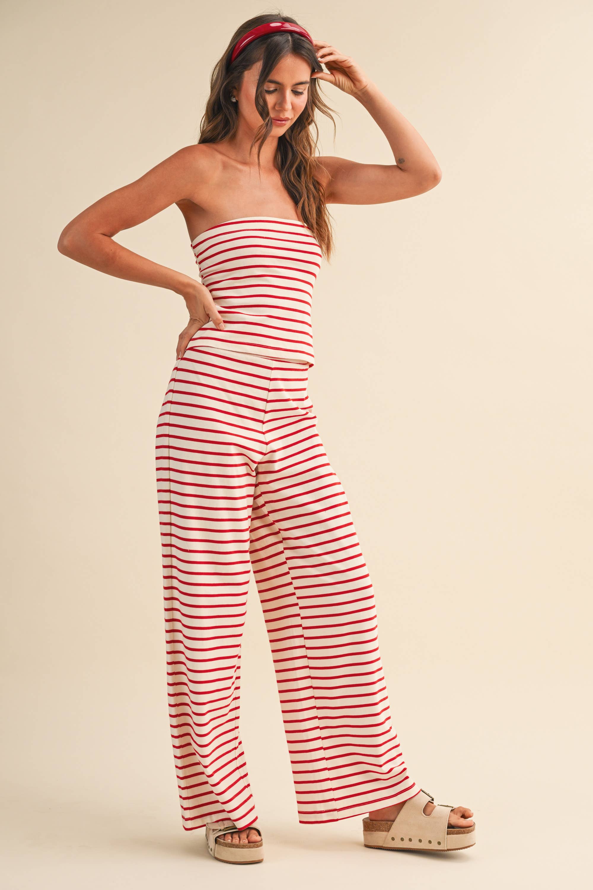 American Dream Striped Set