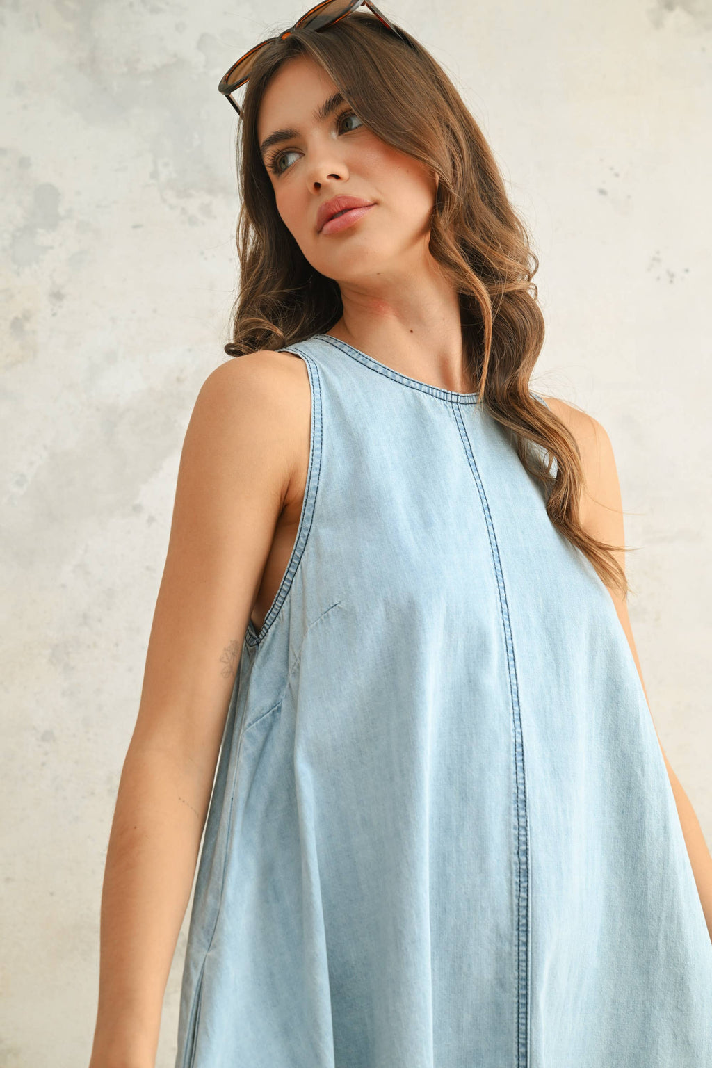 Bluebird Denim Mini Dress