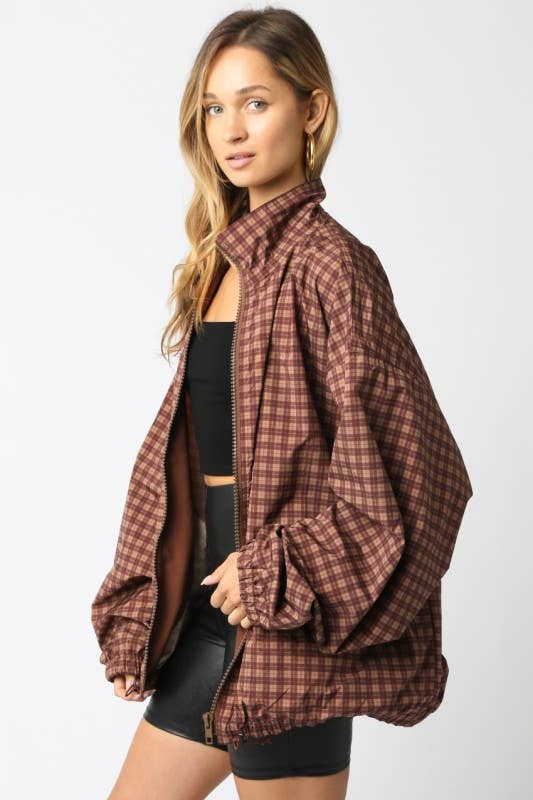 Diya Gingham Jacket