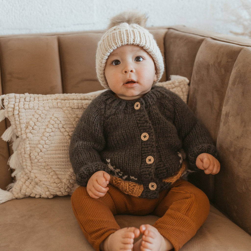 Forest Feels Baby Cardigan