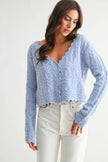Suki Scalloped Hem Cardigan
