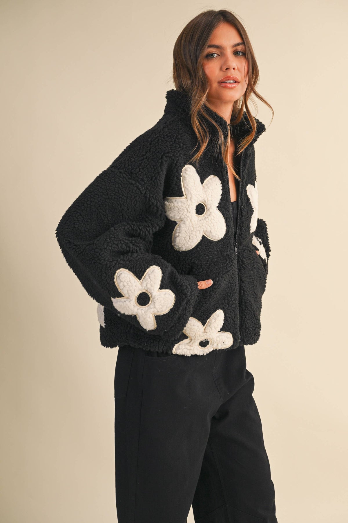 Daisy Dream Sherpa Jacket