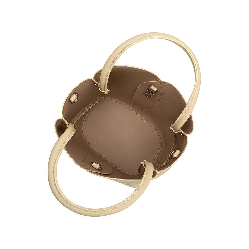 Tulip Bag in Yellow Gingham